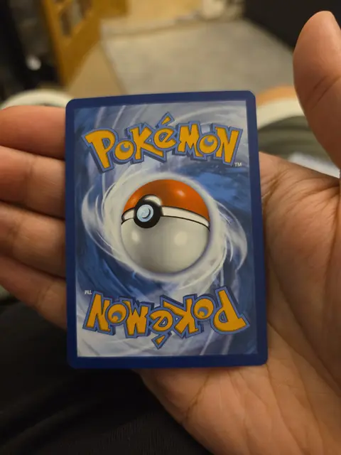 Back of Trading card