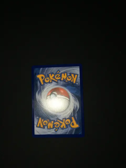 Back of Trading card
