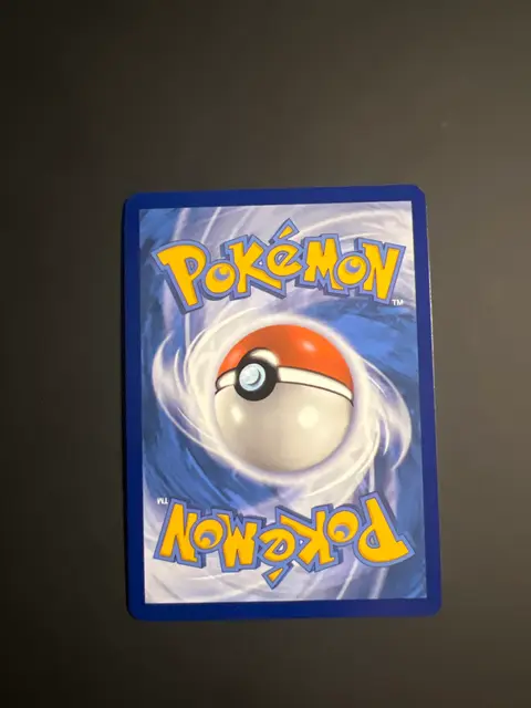 Back of Trading card