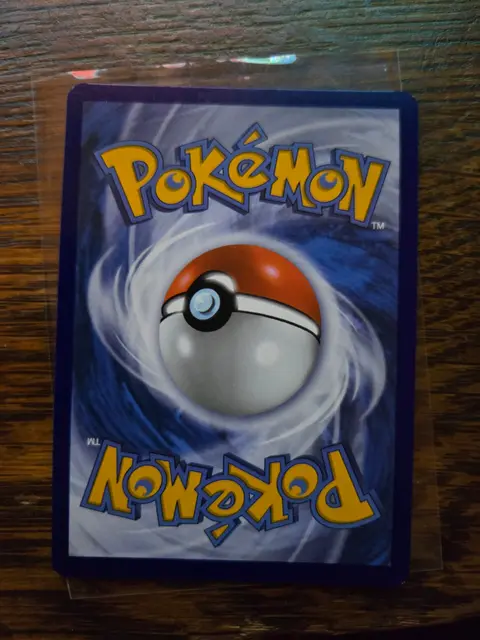 Back of Trading card