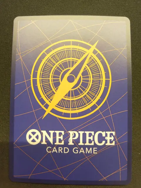 Back of Trading card