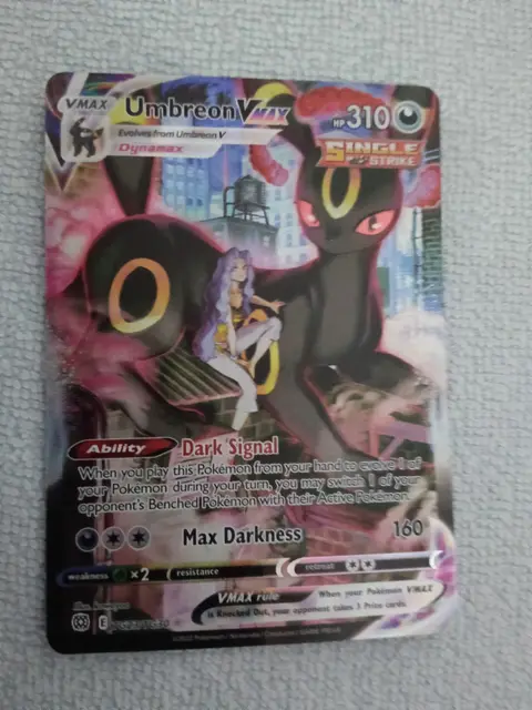 Umbreon VMAX card, TCGAI Score 6.0