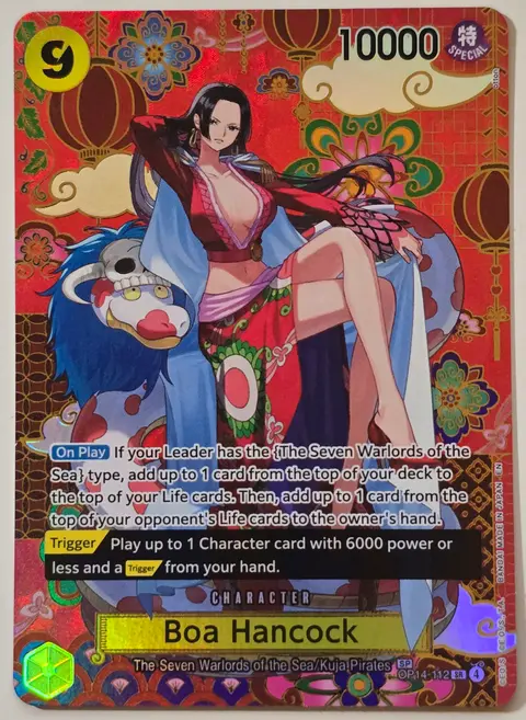 Boa Hancock card, TCGAI Score 10.0