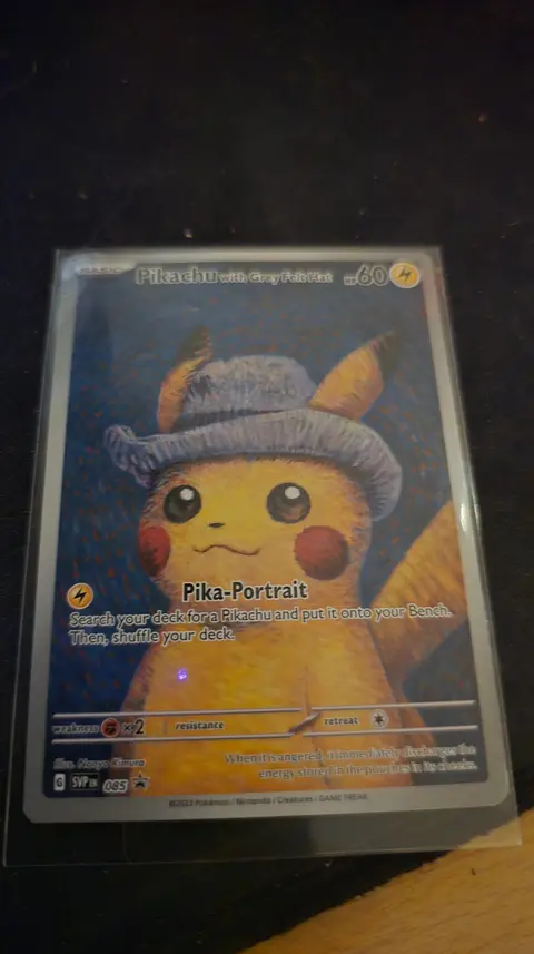 Pikachu with Grey Felt Hat card, TCGAI Score 8.0