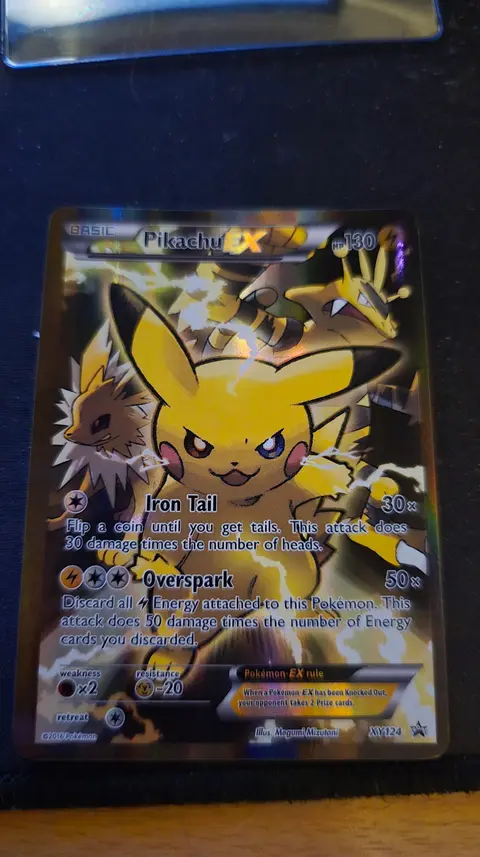 Pikachu EX card, TCGAI Score 6.0