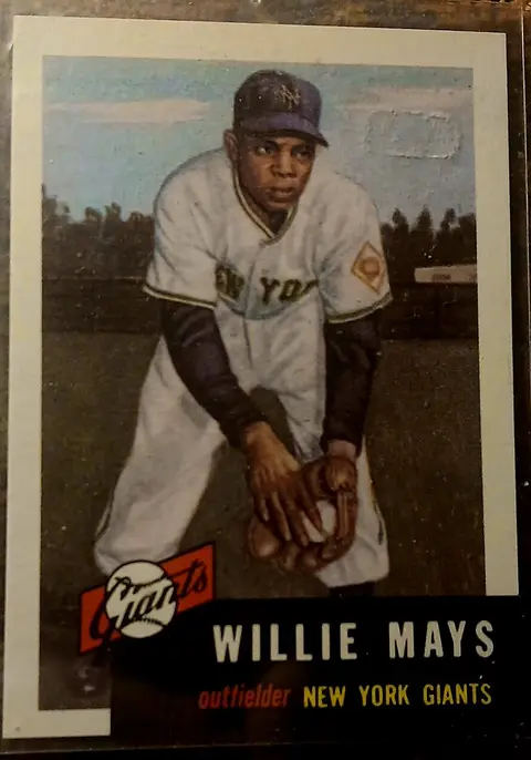 Willie Mays card, TCGAI Score 4.0