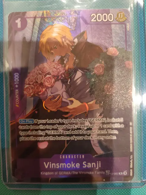 Vinsmoke Sanji card, TCGAI Score 8.0