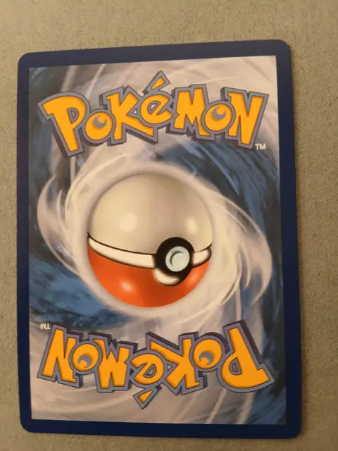 Back of Trading card