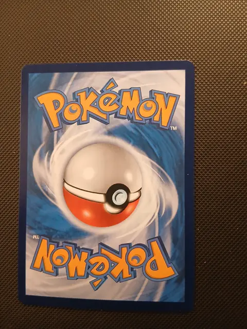 Back of Trading card