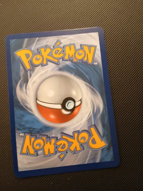 Back of Trading card