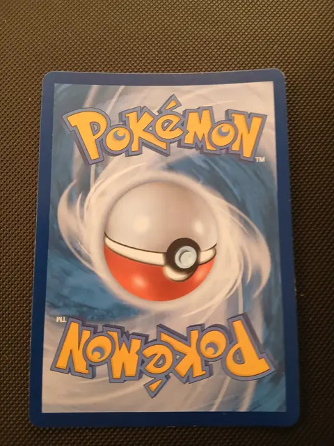 Back of Trading card