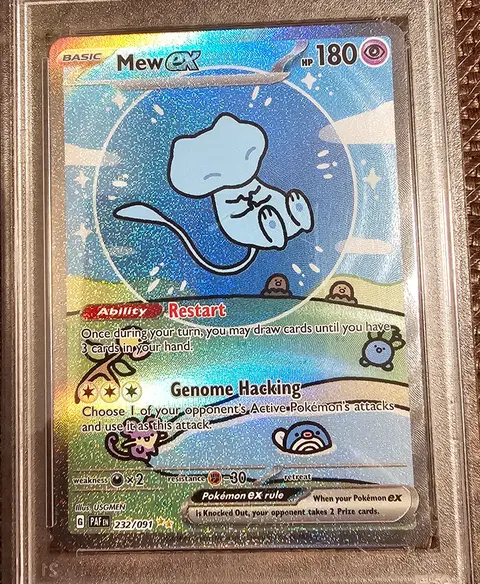 Mew ex card, TCGAI Score 9.0