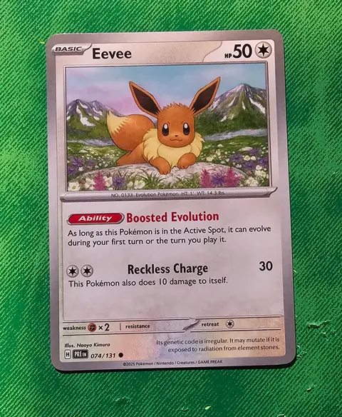 Eevee card, TCGAI Score 9.0