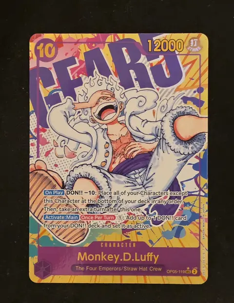 Monkey.D.Luffy card, TCGAI Score 10.0