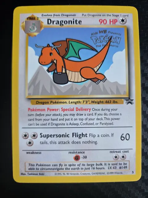 Dragonite card, TCGAI Score 7.0