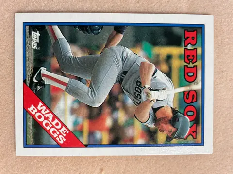 Wade Boggs card, TCGAI Score 9.0
