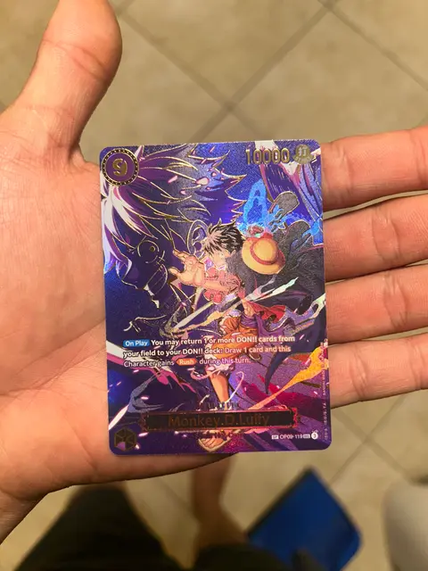 Monkey.D.Luffy card, TCGAI Score 10.0