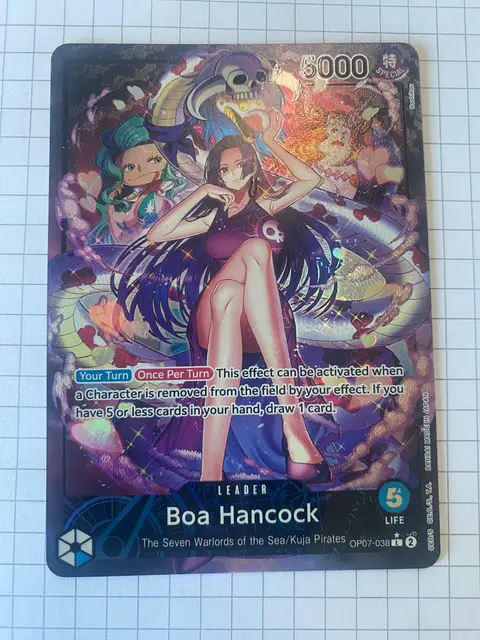 Boa Hancock card, TCGAI Score 8.0
