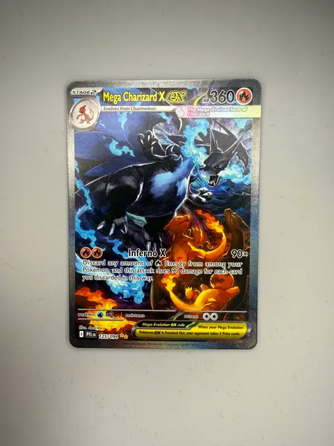 Mega Charizard X ex card, TCGAI Score 5.0