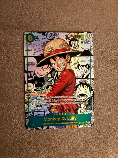 Monkey.D.Luffy card, TCGAI Score 8.0
