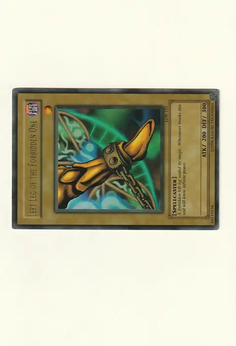 Left Leg of the Forbidden One card, TCGAI Score 5.0