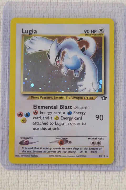 Lugia card, TCGAI Score 7.0
