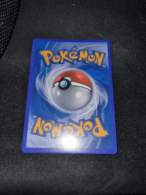 Back of Trading card