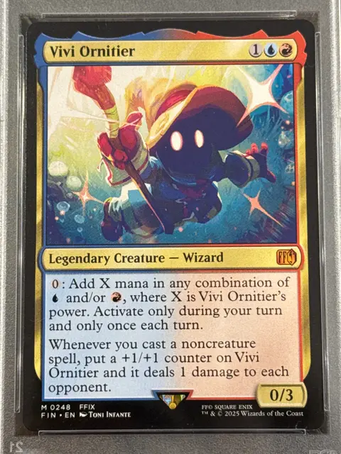 Vivi Ornitier card, TCGAI Score 9.0
