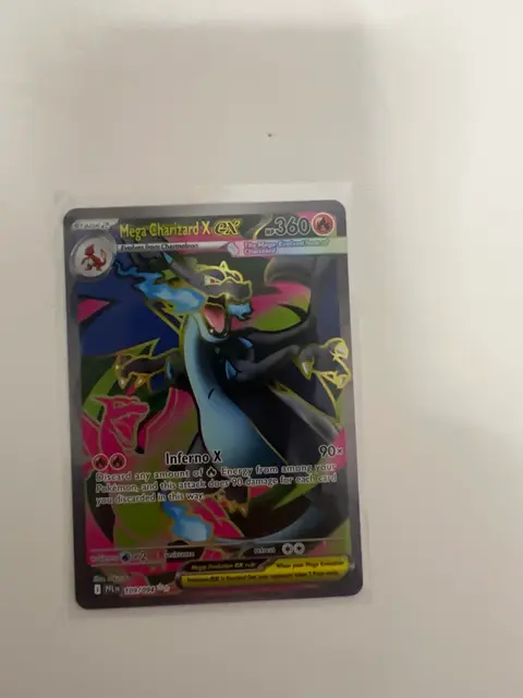 Mega Charizard X ex card, TCGAI Score 6.0
