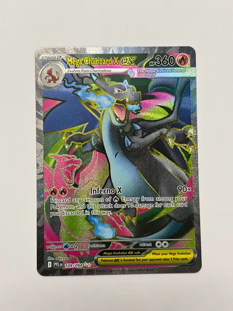 Mega Charizard X ex card, TCGAI Score 7.0