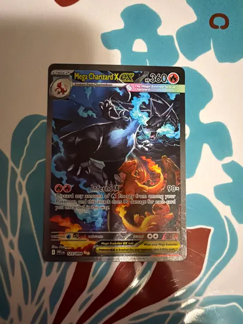 Mega Charizard X ex card, TCGAI Score 9.0