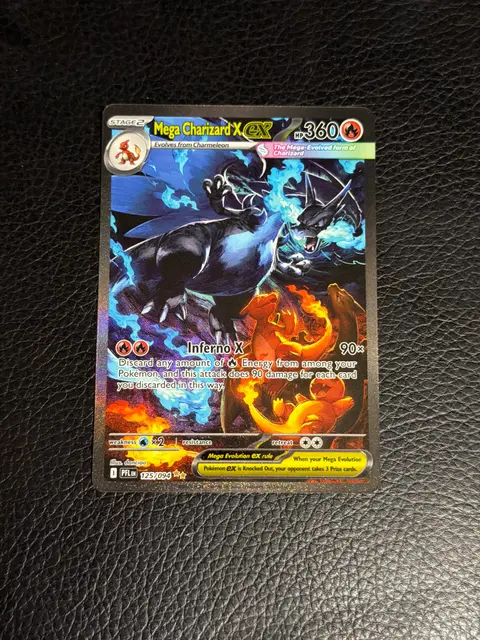 Mega Charizard X ex card, TCGAI Score 8.0