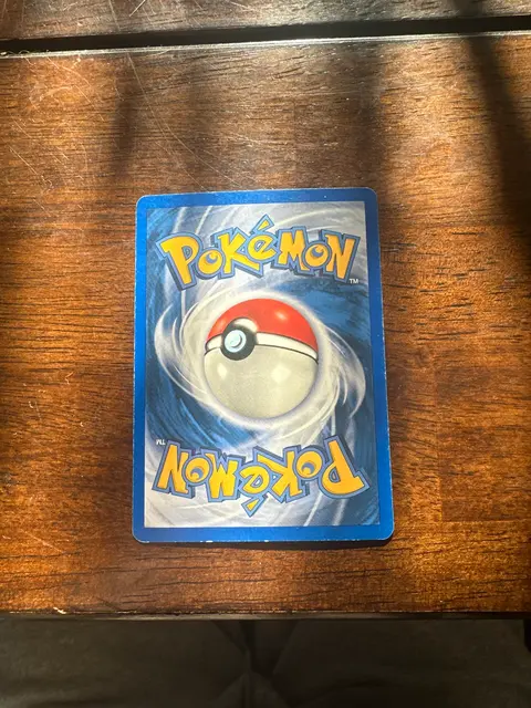 Back of Gengar ex