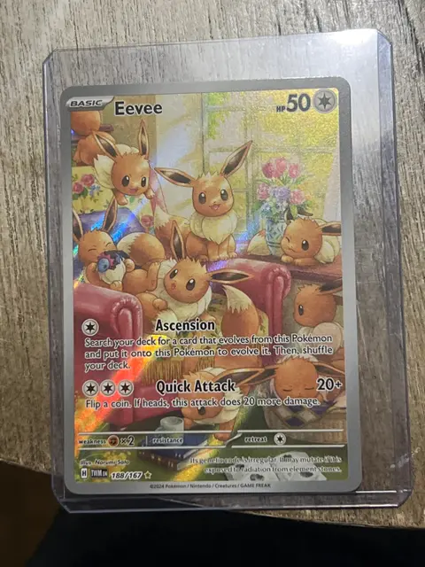 Eevee card, TCGAI Score 9.0