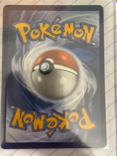 Back of Trading card