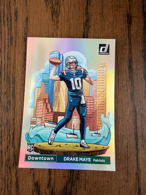 Drake Maye card, TCGAI Score 10.0