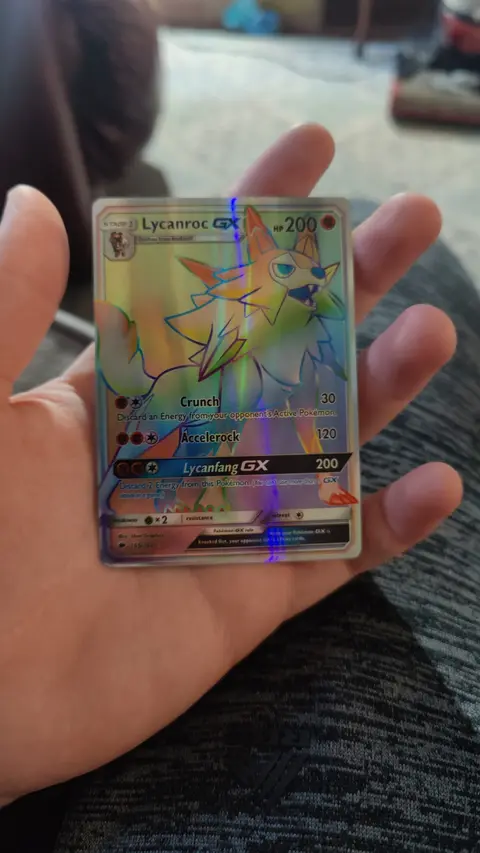Lycanroc-GX card, TCGAI Score 7.0