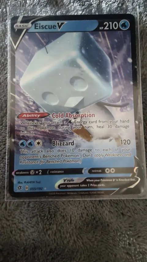 Eiscue V card, TCGAI Score 8.0