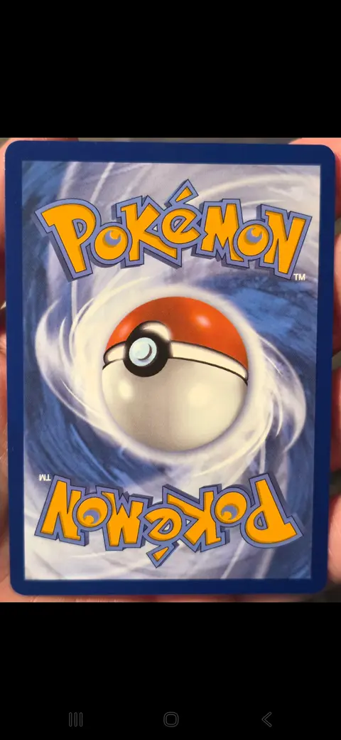 Back of Team Rocket's Mewtwo ex