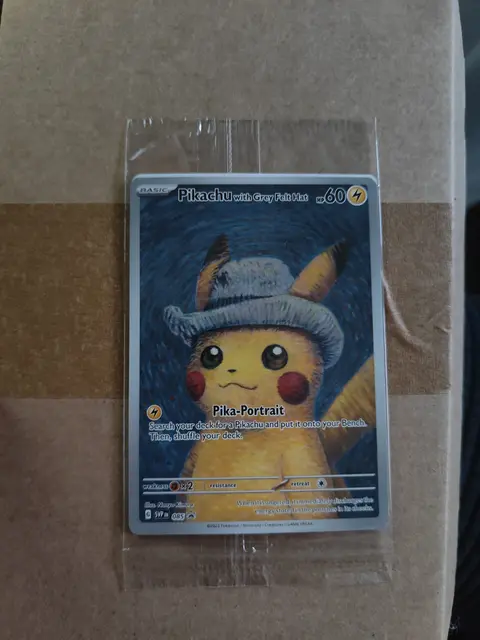 Pikachu with Grey Felt Hat card, TCGAI Score 9.0