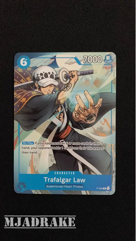 Trafalgar Law card, TCGAI Score 10.0