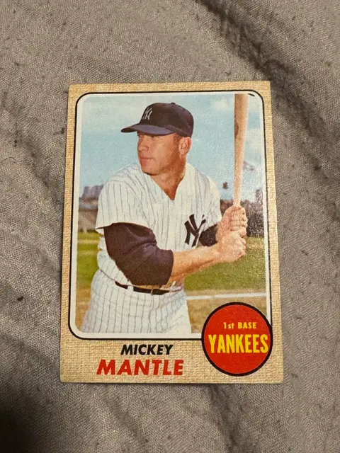 Mickey Mantle card, TCGAI Score 3.0