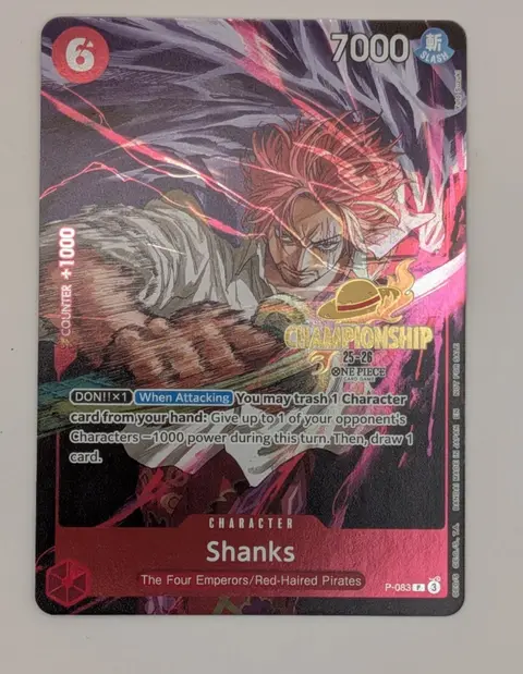 Shanks card, TCGAI Score 10.0