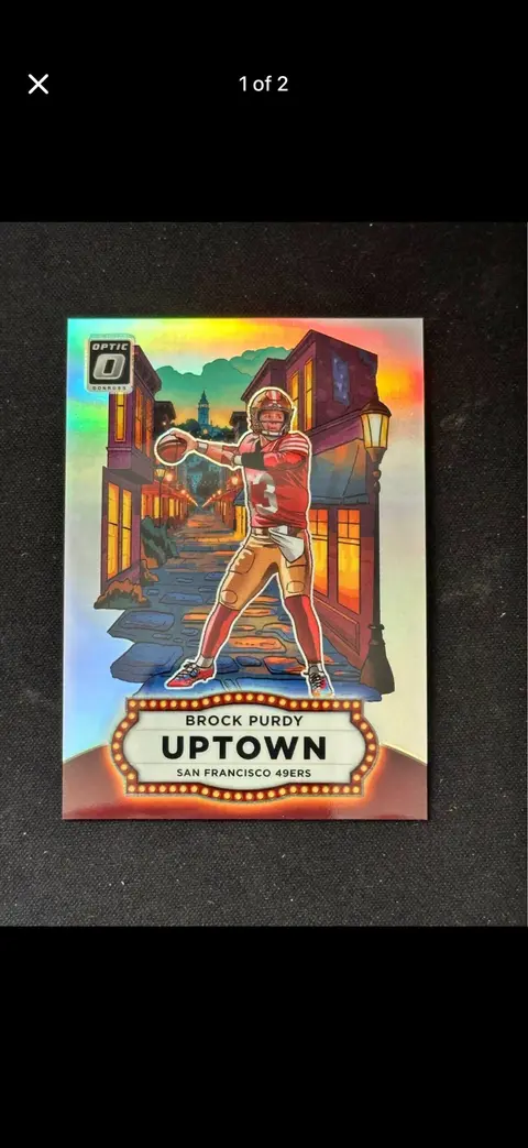 Brock Purdy card, TCGAI Score 9.0