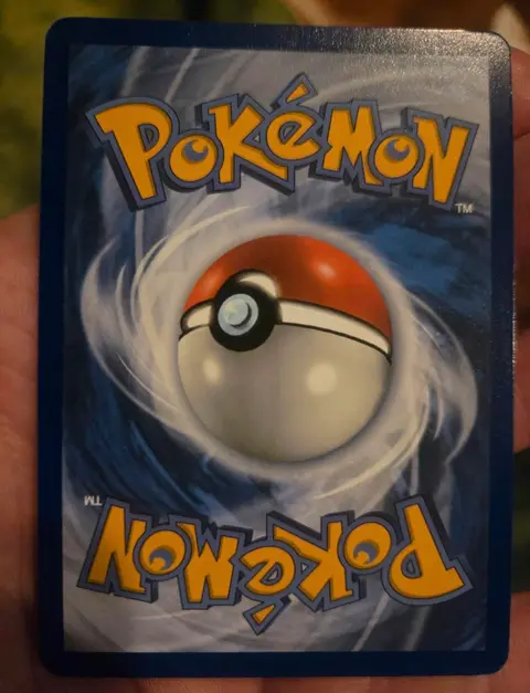 Back of Pikachu ex