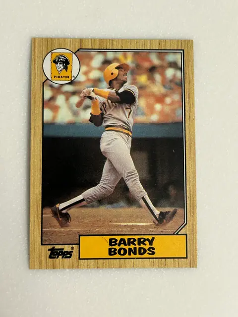 Barry Bonds card, TCGAI Score 8.0