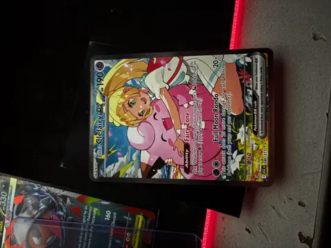 Lillie's Clefairy ex card, TCGAI Score 10.0
