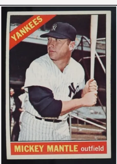 Mickey Mantle card, TCGAI Score 4.0