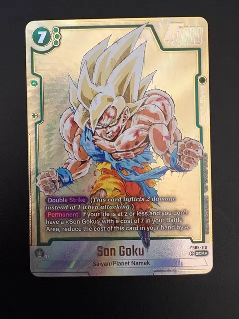 Son Goku card, TCGAI Score 10.0