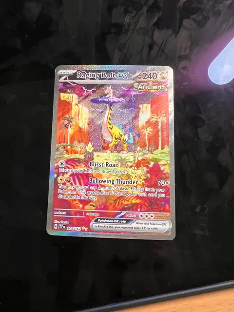 Raging Bolt ex card, TCGAI Score 10.0